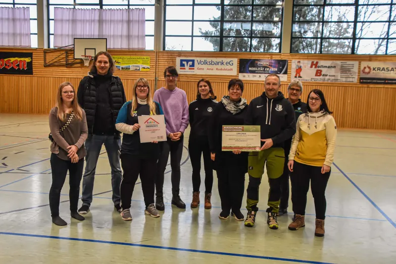LSV 49 Oettersdorf erhält als erster Verein im SOK das "Kinderschutzsiegel"