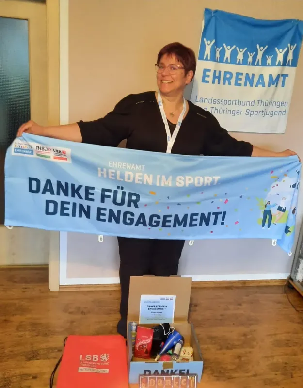 Silvana Sowada für ihr großes Engagement im Verein geehrt