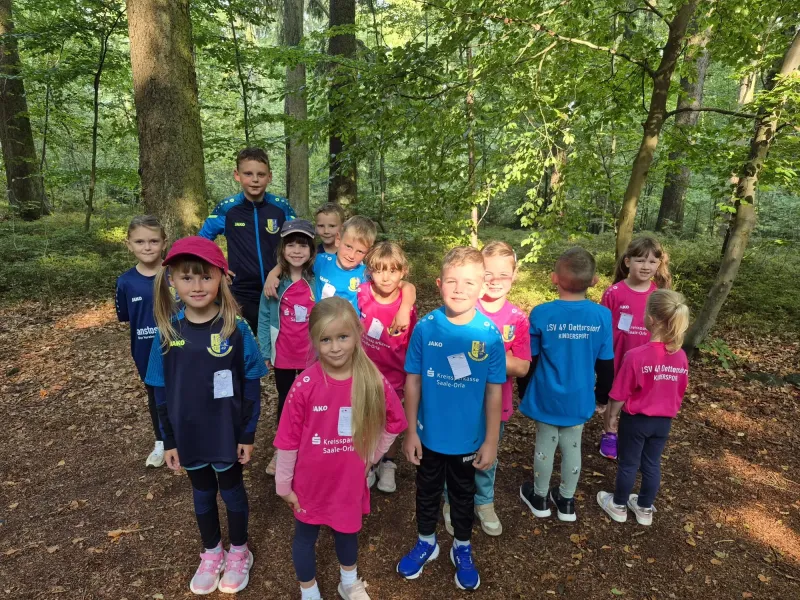 LSV Kindersportgruppen bei Schleizer Herbstcross am Start