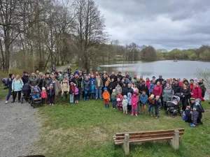 11. Osterspaziergang des LSV 49 Oettersdorf war wieder ein großer Spaß u. Erfolg