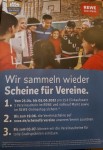 REWE-Aktion "Scheine für Vereine" - der LSV ist wieder dabei